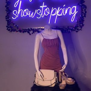 Super cute mauve pink dress